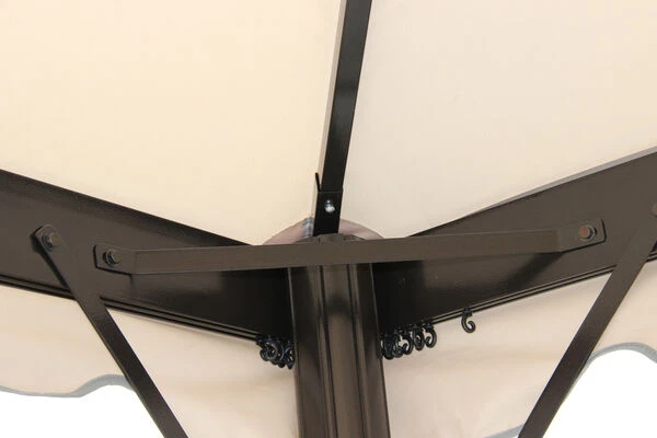 OUTFLEXX Ersatzdach Für Pavillons, Beige, Polyester, 300x300cm 12 OUTFLEXX Ersatzdach Für Pavillons, Beige, Polyester, 300x300cm – Bild 10