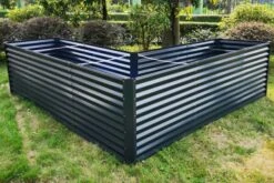 OUTFLEXX Eck-Hochbeet, Anthrazit, Zincalume, 270x270x90x84cm -Gartenmöbel 10 18174.jpg
