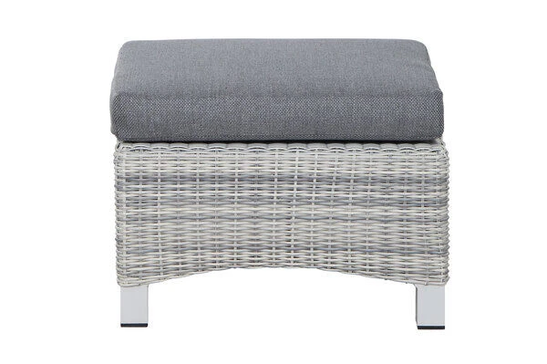 SIENA GARDEN Corido Loungehocker, Ice Grey, Alu / Gardino®-Geflecht, 61x63x45 Cm 12 SIENA GARDEN Corido Loungehocker, Ice Grey, Alu / Gardino®-Geflecht, 61x63x45 Cm – Bild 10