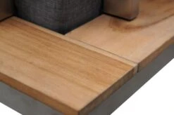 OUTFLEXX Loungemöbel, Silber/grau, Edelstahl/FSC-Teakholz/Textil, Für 4 Personen, Inkl. Beistelltisch -Gartenmöbel 11 18296.jpg