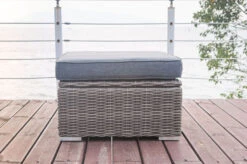 OUTFLEXX Hocker, Grau, Polyrattan, 70 X 70 X 35 Cm, Verstellbare Sitzfläche, Wasserfeste Kissenbox -Gartenmöbel 11 18362 4 BOX.jpg