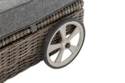 OUTFLEXX Rollliege, Grau, Polyrattan, 200x70x27,5cm, Rückenlehne 5-fach Verstellbar 32 OUTFLEXX Rollliege, Grau, Polyrattan, 200x70x27,5cm, Rückenlehne 5-fach Verstellbar -Gartenmöbel 11 18367.jpg