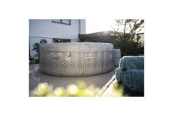 BESTWAY Lay-Z-Spa Honolulu AirJet Whirlpool, Grau (Rattanoptik), TriTech, Ø196x71cm -Gartenmöbel 11 19183.jpg