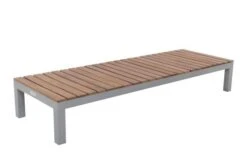 VILLANA Gartenliege, Alu / FSC-Akazienholz, 200 X 70 X 33 Cm, 4-Stufen Verstellbar -Gartenmöbel 12 16457.jpg