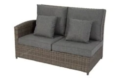 OUTFLEXX Dining Set, Grau, Polyrattan, 4tlg, 5-6 Personen, Inkl. Polster Und Kissen -Gartenmöbel 12 20661.jpg