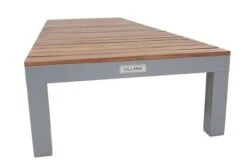 VILLANA Gartenliege, Alu / FSC-Akazienholz, 200 X 70 X 33 Cm, 4-Stufen Verstellbar -Gartenmöbel 13 16457.jpg