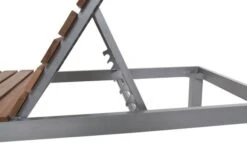 VILLANA Gartenliege, Alu / FSC-Akazienholz, 200 X 70 X 33 Cm, 4-Stufen Verstellbar -Gartenmöbel 14 16457.jpg