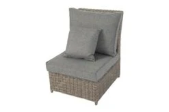 OUTFLEXX Dining Set, Grau, Polyrattan, 4tlg, 5-6 Personen, Inkl. Polster Und Kissen -Gartenmöbel 15 20661.jpg