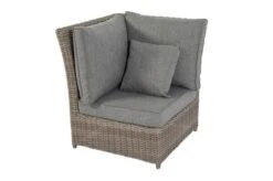 OUTFLEXX Dining Set, Grau, Polyrattan, 4tlg, 5-6 Personen, Inkl. Polster Und Kissen -Gartenmöbel 16 20661.jpg