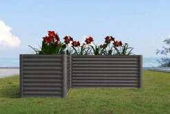 OUTFLEXX Eck-Hochbeet, Anthrazit, Zincalume, 270x270x90x84cm -Gartenmöbel 18174 3 CGI.jpg