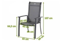 HARTMAN 4er Set Alice Comfort Stapelsessel, Xerix/anthrazit, Alu/Textilene, 68x65x107cm 11 HARTMAN 4er Set Alice Comfort Stapelsessel, Xerix/anthrazit, Alu/Textilene, 68x65x107cm -Gartenmöbel 18661 05.jpg