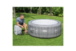 BESTWAY Lay-Z-Spa Honolulu AirJet Whirlpool, Grau (Rattanoptik), TriTech, Ø196x71cm -Gartenmöbel 19183 15.jpg