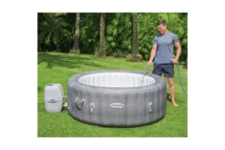 BESTWAY Lay-Z-Spa Honolulu AirJet Whirlpool, Grau (Rattanoptik), TriTech, Ø196x71cm -Gartenmöbel 19183 16.jpg