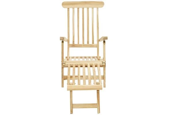 Deckchair Titanic Aus ECO-Teakholz Von Ploß, 166 X 60 X 96 Cm, Mit Armlehnen 3 Deckchair Titanic Aus ECO-Teakholz Von Ploß, 166 X 60 X 96 Cm, Mit Armlehnen