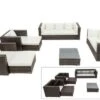 OUTFLEXX Loungemöbel-Set, Braun Marmoriert, Polyrattan, 9 Pers, Wasserfeste Kissenbox, Inkl. Beistelltisch -Gartenmöbel 1 16062 BOX B.jpg
