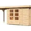 KARIBU Gartenhaus Retola 2, Fichtenholz 19 Mm, Inkl. Anbauschrank -Gartenmöbel 1 17999 3.jpg