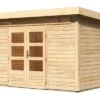 KARIBU Gartenhaus Kandern 9, Fichtenholz 28 Mm, Naturbelassen, Ca. 10,8 M² 1 KARIBU Gartenhaus Kandern 9, Fichtenholz 28 Mm, Naturbelassen, Ca. 10,8 M² -Gartenmöbel 1 18012.jpg