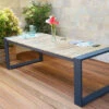 OUTFLEXX Kona Esstisch, Dark Grey/natur, Alu/recycled FSC®-Teak, 240x100x76cm, Rustikal Gebürstet, U-Gestell -Gartenmöbel 1 20326.jpg