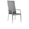STERN Cardiff Stapelsessel, Silbergrau, Edelstahl/Textil/Armlehnen Aus FSC-Teak, 68,5x56x110 Cm, Stapelbar 1 STERN Cardiff Stapelsessel, Silbergrau, Edelstahl/Textil/Armlehnen Aus FSC-Teak, 68,5x56x110 Cm, Stapelbar -Gartenmöbel 1 21900.jpg