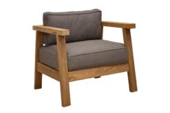 OUTFLEXX Hamim Sessel, Natur/grau, Teak/Olefin, 90 X 80 X 60 Cm, Recycled Teak 18 OUTFLEXX Hamim Sessel, Natur/grau, Teak/Olefin, 90 X 80 X 60 Cm, Recycled Teak -Gartenmöbel 21685 13.jpg