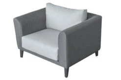 OUTFLEXX Loungemöbel Set, Dunkelgrau, Alu/Spuncrylic, 4-tlg., Tisch 123x80cm, 5 Pers -Gartenmöbel 21807 7.jpg