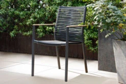 OUTFLEXX Theo Dining Sessel, Dunkelgrau, Alu/FSC®-Teakholz/Rope, 54 X 60 X 88 Cm 7 OUTFLEXX Theo Dining Sessel, Dunkelgrau, Alu/FSC®-Teakholz/Rope, 54 X 60 X 88 Cm -Gartenmöbel 21825 1.jpg