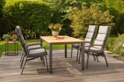 SIENA GARDEN Savona Sessel, Matt Graphit , Alu/FSC-Teak/Texfabric, 74x60x110 Cm, Verstellbare Rückenlehne, Inkl. Polster -Gartenmöbel 21993 10.jpg