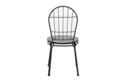 SIENA GARDEN Como Stapelstuhl, Matt Schwarz, Stahl/Keramik, 49x43x93,5 Cm, Mit Mosaikoptik 11 SIENA GARDEN Como Stapelstuhl, Matt Schwarz, Stahl/Keramik, 49x43x93,5 Cm, Mit Mosaikoptik -Gartenmöbel 22023 4.jpg