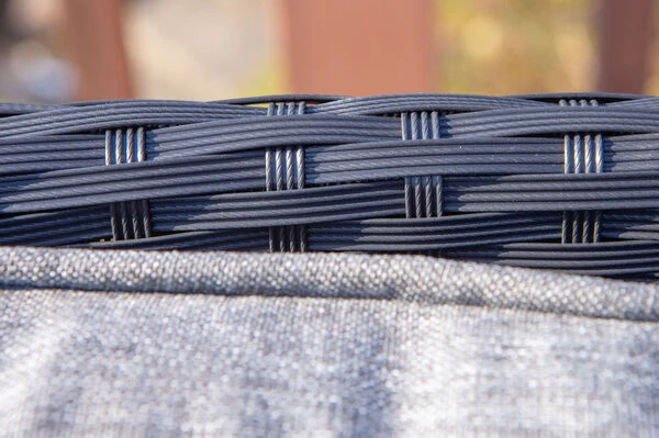 OUTFLEXX 2er Set Dining Sessel, Schwarz, Polyrattan, Je 55 X 65 X 112 Cm, Rücken Stufenlos Verstellbar 10 OUTFLEXX 2er Set Dining Sessel, Schwarz, Polyrattan, Je 55 X 65 X 112 Cm, Rücken Stufenlos Verstellbar – Bild 8