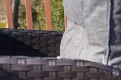 OUTFLEXX 2er Set Dining Sessel, Braun, Polyrattan, Je 55 X 65 X 112 Cm, Rücken Stufenlos Verstellbar -Gartenmöbel 22285 8.jpg