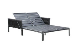 OUTFLEXX Mermaid Doppelliege, Anthrazit, Aluminium/XL Rope, 140x56x132 Cm, Inkl. Polster 8 OUTFLEXX Mermaid Doppelliege, Anthrazit, Aluminium/XL Rope, 140x56x132 Cm, Inkl. Polster -Gartenmöbel 22310 3.jpg