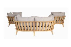 OUTFLEXX Loungeset, Hellgrau, Akazie, Teak-Look, Inkl. Polster, 4 Personen 26 OUTFLEXX Loungeset, Hellgrau, Akazie, Teak-Look, Inkl. Polster, 4 Personen -Gartenmöbel 22379 15.jpg