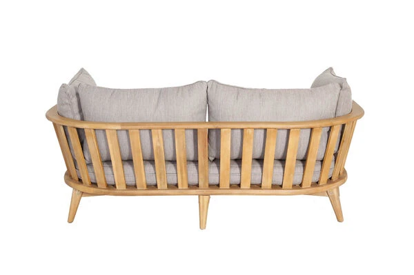 OUTFLEXX Loungeset, Hellgrau, Akazie, Teak-Look, Inkl. Polster, 4 Personen 9 OUTFLEXX Loungeset, Hellgrau, Akazie, Teak-Look, Inkl. Polster, 4 Personen – Bild 7