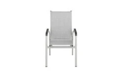 KETTLER BasicPlus PaddedStapelsessel, Silber/hellgrau, Alu/Textilene, 0301202-9000, Stapelbar -Gartenmöbel 22511 2.jpg