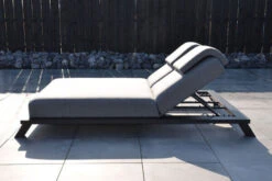 OUTFLEXX Exklusivmodell Blain Doppelliege, Flanelle, Alu/Sunbrella, 222 X 144 X 38 Cm, Inkl. Verstellbarer Rückenlehne -Gartenmöbel 22851 5.jpg