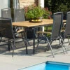 HARTMAN Silencio / RaffaeloSitzgruppe, Xerix/natur, Alu/Teak, 2 Dining Sessel, 6 Multipo, 160/220x90cm, FSC-Teak Armlehnen -Gartenmöbel 23243 1.jpg