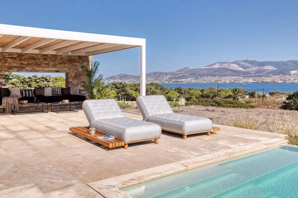 OUTFLEXX Icon Loungeliege, Lead Chine, Alu/Teak/Sunbrella, 213 X 89 X 41 Cm, Inkl. Verstellbarer Rückenlehne 3 OUTFLEXX Icon Loungeliege, Lead Chine, Alu/Teak/Sunbrella, 213 X 89 X 41 Cm, Inkl. Verstellbarer Rückenlehne