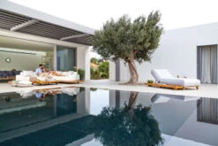 OUTFLEXX Icon Loungeliege, Lead Chine, Alu/Teak/Sunbrella, 213 X 89 X 41 Cm, Inkl. Verstellbarer Rückenlehne 18 OUTFLEXX Icon Loungeliege, Lead Chine, Alu/Teak/Sunbrella, 213 X 89 X 41 Cm, Inkl. Verstellbarer Rückenlehne -Gartenmöbel 23437 8.jpg