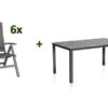 KETTLER Cubic/Altura Esstischgarnitur, Anthrazit, Alu/Kettalit/Textilene, 160x90 Cm, 6 Multipos -Gartenmöbel 28776 1.jpg