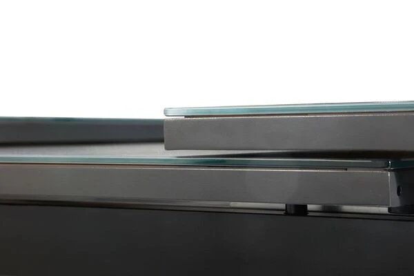 OUTFLEXX Malaga Premium Esstischgarnitur, Anthrazit/grau/sooty, Alu/Glas/Subrella, 180/240cm, 8 Sessel, Ausziehfunktion, Verstellbare Rückenlehne 11 OUTFLEXX Malaga Premium Esstischgarnitur, Anthrazit/grau/sooty, Alu/Glas/Subrella, 180/240cm, 8 Sessel, Ausziehfunktion, Verstellbare Rückenlehne – Bild 9