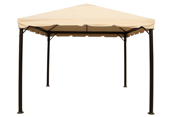OUTFLEXX Ersatzdach Für Pavillons, Beige, Polyester, 300x300cm 4 OUTFLEXX Ersatzdach Für Pavillons, Beige, Polyester, 300x300cm – Bild 2