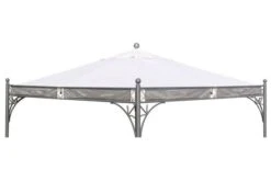 OUTFLEXX Ersatzdach Für Siena Garden Pavillon Korfu, Natur, Polyester PU-beschichtet, 350x350cm -Gartenmöbel 2 18343.jpg