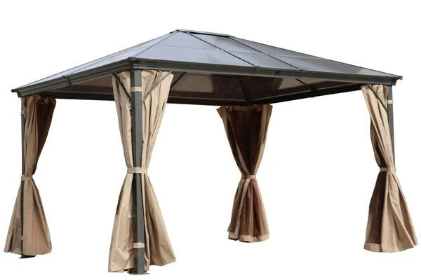 OUTFLEXX Ersatzdach Für Pavillon, Transparent, Polycarbonatplatten, 3x3,6m 4 OUTFLEXX Ersatzdach Für Pavillon, Transparent, Polycarbonatplatten, 3x3,6m – Bild 2