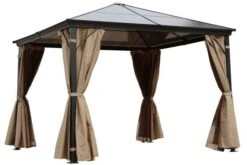 OUTFLEXX Ersatzdach Für Pavillon, Transparent, Polycarbonatplatten, 3x3m 6 OUTFLEXX Ersatzdach Für Pavillon, Transparent, Polycarbonatplatten, 3x3m -Gartenmöbel 2 18404.jpg