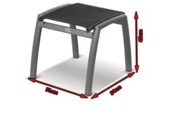 HARTMAN Alice Hocker, Xerix/black, Alu/Textilene, 54x51x46cm 5 HARTMAN Alice Hocker, Xerix/black, Alu/Textilene, 54x51x46cm -Gartenmöbel 2 18860.jpg