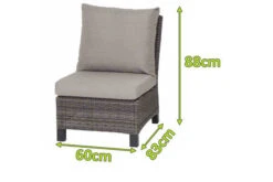 SIENA GARDEN Corido Mittelelement, Charcoal, Alu / Gardino®-Geflecht, 60x83x88 Cm 14 SIENA GARDEN Corido Mittelelement, Charcoal, Alu / Gardino®-Geflecht, 60x83x88 Cm -Gartenmöbel 2 20194.jpg