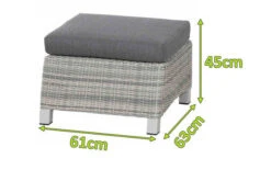 SIENA GARDEN Corido Loungehocker, Ice Grey, Alu / Gardino®-Geflecht, 61x63x45 Cm 14 SIENA GARDEN Corido Loungehocker, Ice Grey, Alu / Gardino®-Geflecht, 61x63x45 Cm -Gartenmöbel 2 20201.jpg