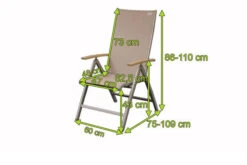 DOPPLER Expert Multipositionssessel, Silber/beige, Alu/Textilene, 75x60x110 Cm, Klappbar 5 DOPPLER Expert Multipositionssessel, Silber/beige, Alu/Textilene, 75x60x110 Cm, Klappbar -Gartenmöbel 2 20901.jpg