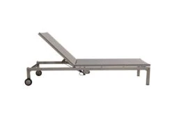 OUTFLEXX Rollliege, Silber, Edelstahl/Textilene,mit Verstellbarer Rückenlehne, 212x71x36cm 8 OUTFLEXX Rollliege, Silber, Edelstahl/Textilene,mit Verstellbarer Rückenlehne, 212x71x36cm -Gartenmöbel 2 7100 3.jpg