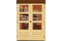 KARIBU Gartenhaus Kerko 5, Naturbelassen, Fichtenholz 19mm, 554 X 246 X 210 Cm, Flachdach, Anbau 2,4m Mit Rückwand 13 KARIBU Gartenhaus Kerko 5, Naturbelassen, Fichtenholz 19mm, 554 X 246 X 210 Cm, Flachdach, Anbau 2,4m Mit Rückwand -Gartenmöbel 30544 5 02.jpg